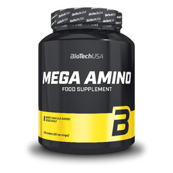 Mega Amino 500 tabletas - imagen oficial BioTechUSA