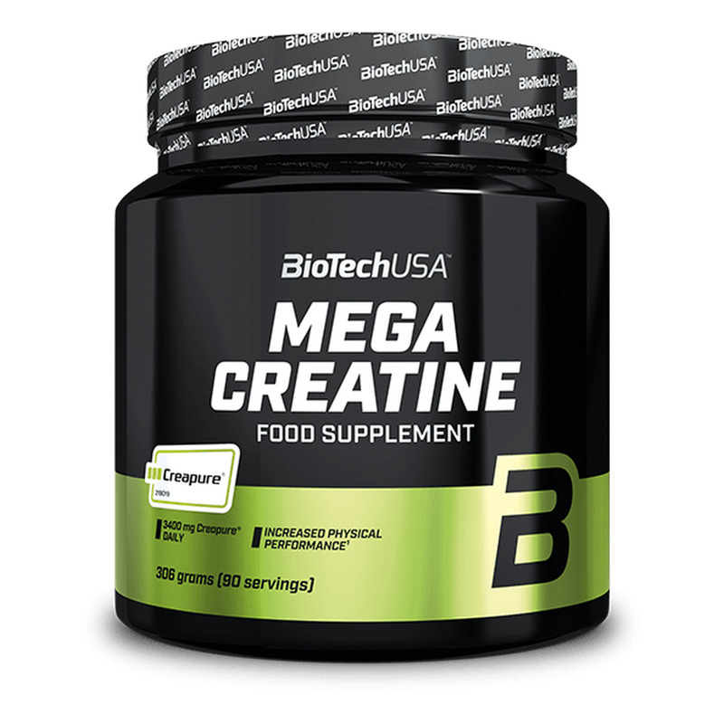 Mega Creatine 306 g sin sabor - imagen oficial BioTechUSA