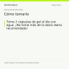 Mega Omega 3 180 cápsulas de gelatina blanda - Cómo tomarlo | Nutricion24