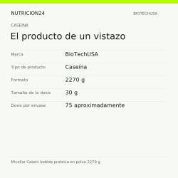Micellar Casein bebida proteica en polvo 2270 g - El producto de un vistazo | Nutricion24