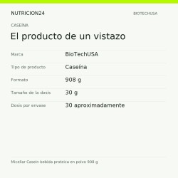 Micellar Casein bebida proteica en polvo 908 g - El producto de un vistazo | Nutricion24