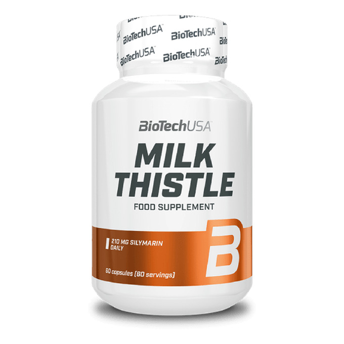 Milk Thistle 60 cápsulas - imagen oficial BioTechUSA