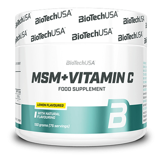 MSM + Vitamin C 150 g - imagen oficial BioTechUSA