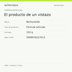MSM + Vitamin C 150 g - El producto de un vistazo | Nutricion24