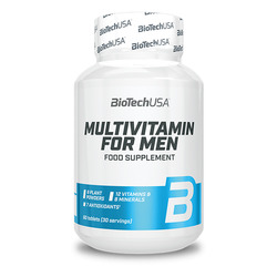 Suplemento dietético Multivitamin For Men 60 comprimidos - imagen oficial BioTechUSA