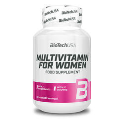 Multivitamin For Women 60 comprimidos - imagen oficial BioTechUSA