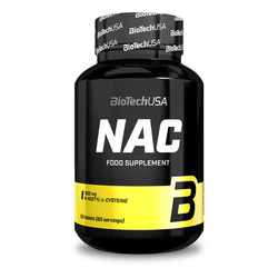 NAC 60 tabletas - imagen oficial BioTechUSA