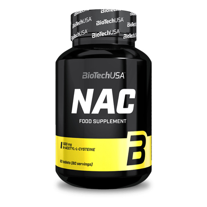 NAC 60 tabletas - imagen oficial BioTechUSA