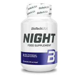 Night 60 cápsulas - imagen oficial BioTechUSA
