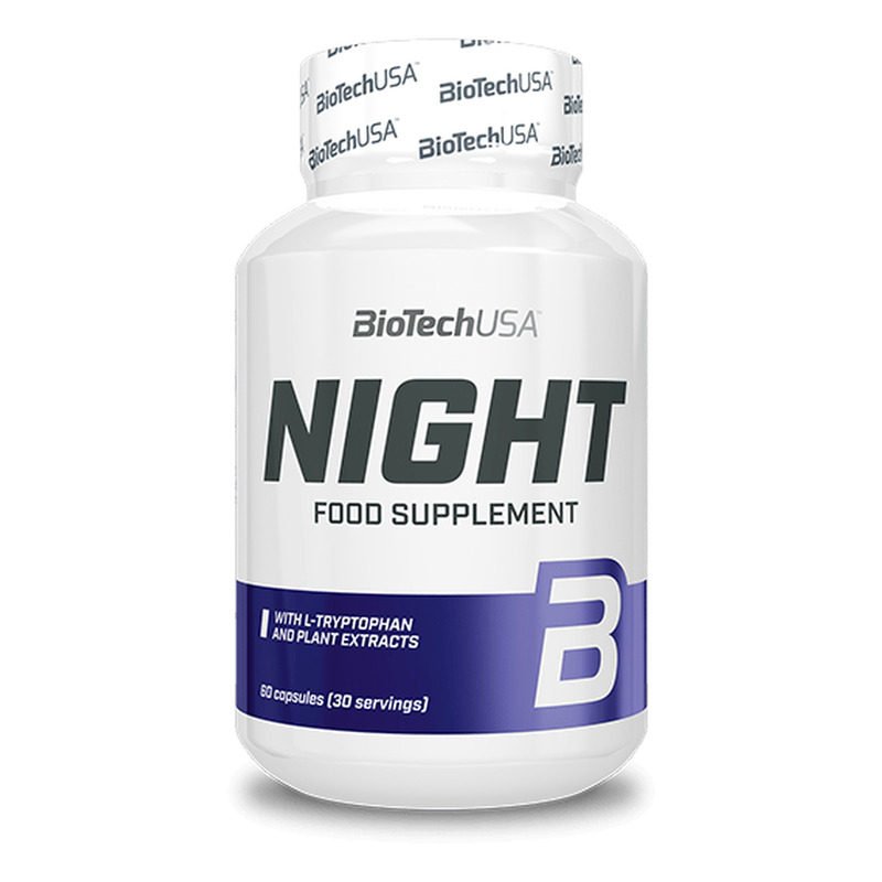 Night 60 cápsulas - imagen oficial BioTechUSA