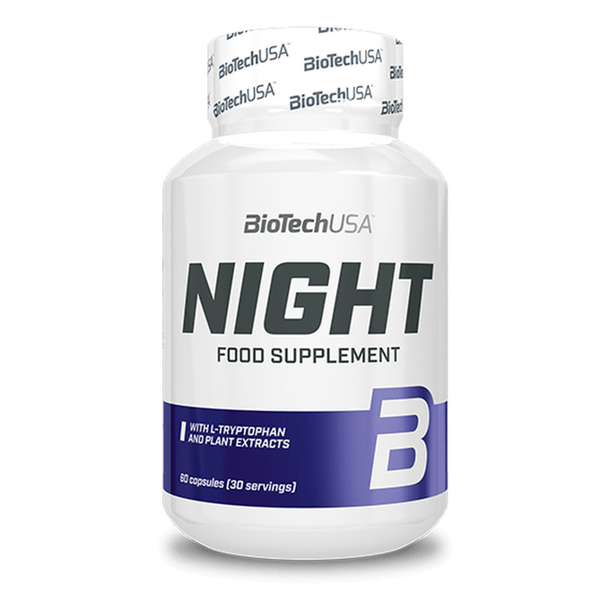 Night 60 cápsulas - imagen oficial BioTechUSA