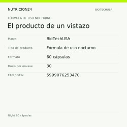 Night 60 cápsulas - El producto de un vistazo | Nutricion24