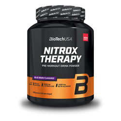 Nitrox Therapy bebida en polvo 680 g - uva azul - imagen oficial BioTechUSA