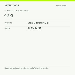 Nuts & Fruits 40 g - 40 g | Nutricion24