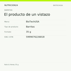 Nuts & Honey 35 g - El producto de un vistazo | Nutricion24