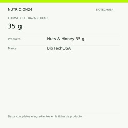 Nuts & Honey 35 g - 35 g | Nutricion24