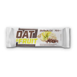 Oat & Fruits 70 g - chocolate-plátano - imagen oficial BioTechUSA