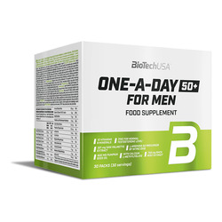 One-A-Day 50+ For Men 30 sobres - imagen oficial BioTechUSA