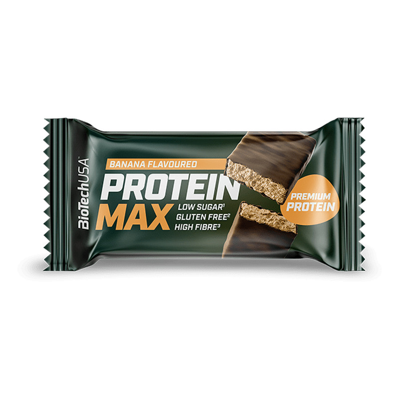 Protein Max 45 g - plátano - imagen oficial BioTechUSA