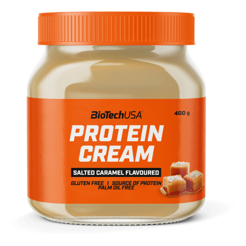 Protein Cream 400 g caramelo salado - imagen oficial BioTechUSA