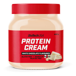Protein Cream 400 g chocolate blanco - imagen oficial BioTechUSA