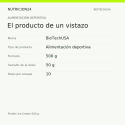 Protein Ice Cream 500 g - El producto de un vistazo | Nutricion24