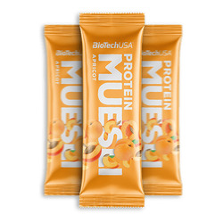 Protein Muesli 30 g - albaricoque - imagen oficial BioTechUSA