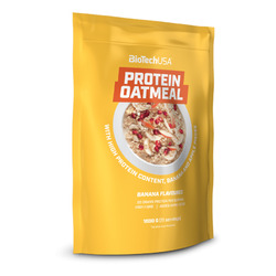 Protein Oatmeal 1000g - banana y manzana - imagen oficial BioTechUSA