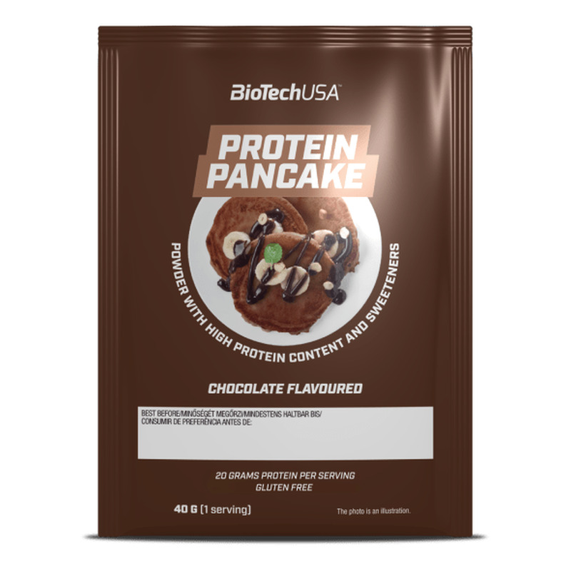 Protein Pancake polvo 40 g - chocolate - imagen oficial BioTechUSA