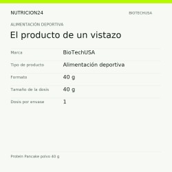 Protein Pancake polvo 40 g - El producto de un vistazo | Nutricion24