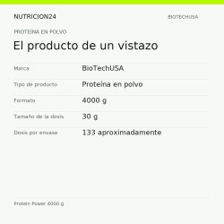 Protein Power 4000 g - El producto de un vistazo | Nutricion24