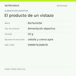 Protein Tortilla Chips 50 g - El producto de un vistazo | Nutricion24