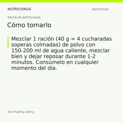 Rice Pudding 1000 g - Cómo tomarlo | Nutricion24