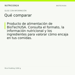 Rice Pudding 1000 g - Qué comparar | Nutricion24