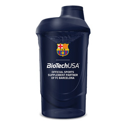FC Barcelona Shaker 600 ml - azul - imagen oficial BioTechUSA