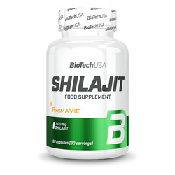 Shilajit 60 cápsulas - imagen oficial BioTechUSA