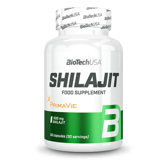 Shilajit 60 cápsulas - imagen oficial BioTechUSA
