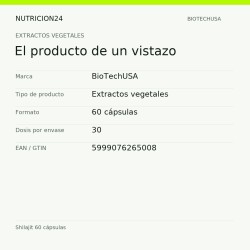 Shilajit 60 cápsulas - El producto de un vistazo | Nutricion24