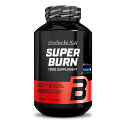Super Burn 120 tabletas - imagen oficial BioTechUSA