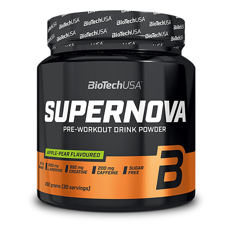SuperNova 282 g - manzana-pera - imagen oficial BioTechUSA