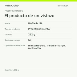 SuperNova 282 g - El producto de un vistazo | Nutricion24