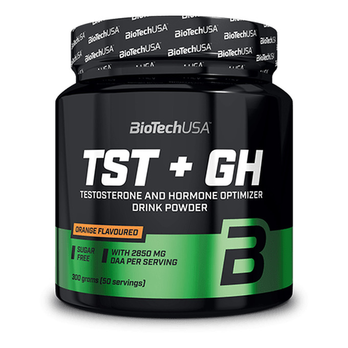 TST + GH bebida de polvo 300 g - naranja - imagen oficial BioTechUSA