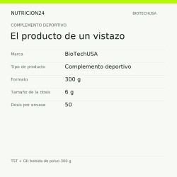 TST + GH bebida de polvo 300 g - El producto de un vistazo | Nutricion24