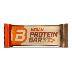 Barra de proteína Vegan Protein Bar 50 g - mantequilla de cacahuates - imagen oficial BioTechUSA