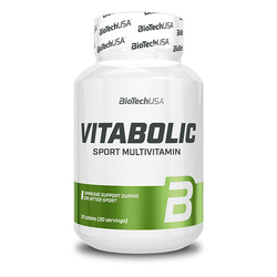 Vitabolic 30 tabletas - imagen oficial BioTechUSA
