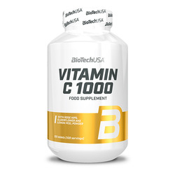 Vitamin C 1000 100 tabletas - imagen oficial BioTechUSA