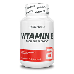 Vitamin E 100 cápsulas - imagen oficial BioTechUSA