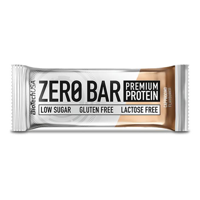 Zero Bar barra de proteínas 50 g - cappuccino - imagen oficial BioTechUSA
