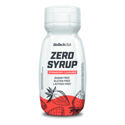 Zero Syrup 320 ml - fresa - imagen oficial BioTechUSA