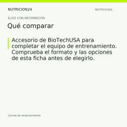 Correa de levantamiento - Qué comparar | Nutricion24